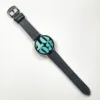 bracelet bleu nuit boucle noire