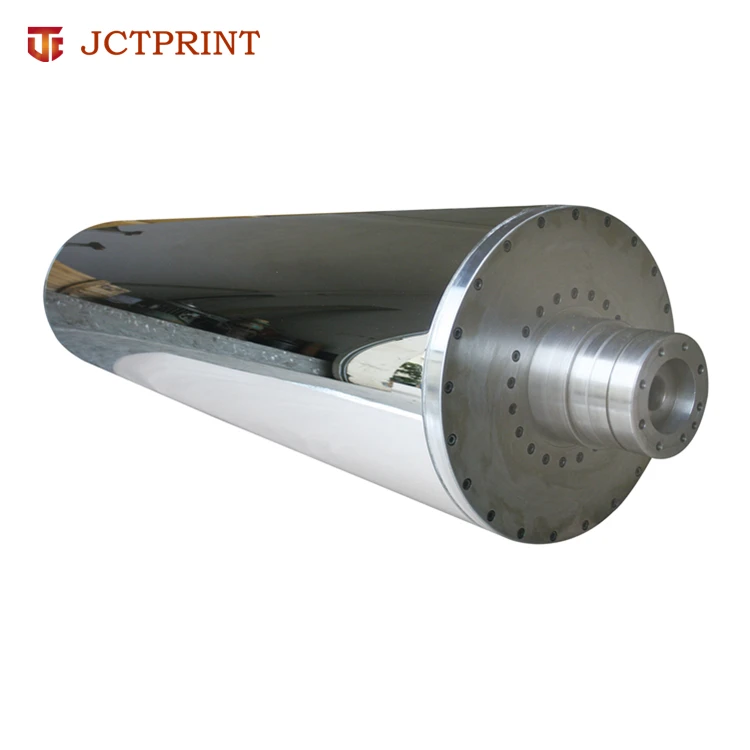 Customized Chrome Mirror Roller  Mirror Polishing Roller for Flexo Printing Machine