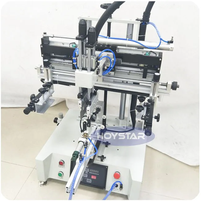Atma Desktop Screen Printing Machine Cylinder Plastic Bottles