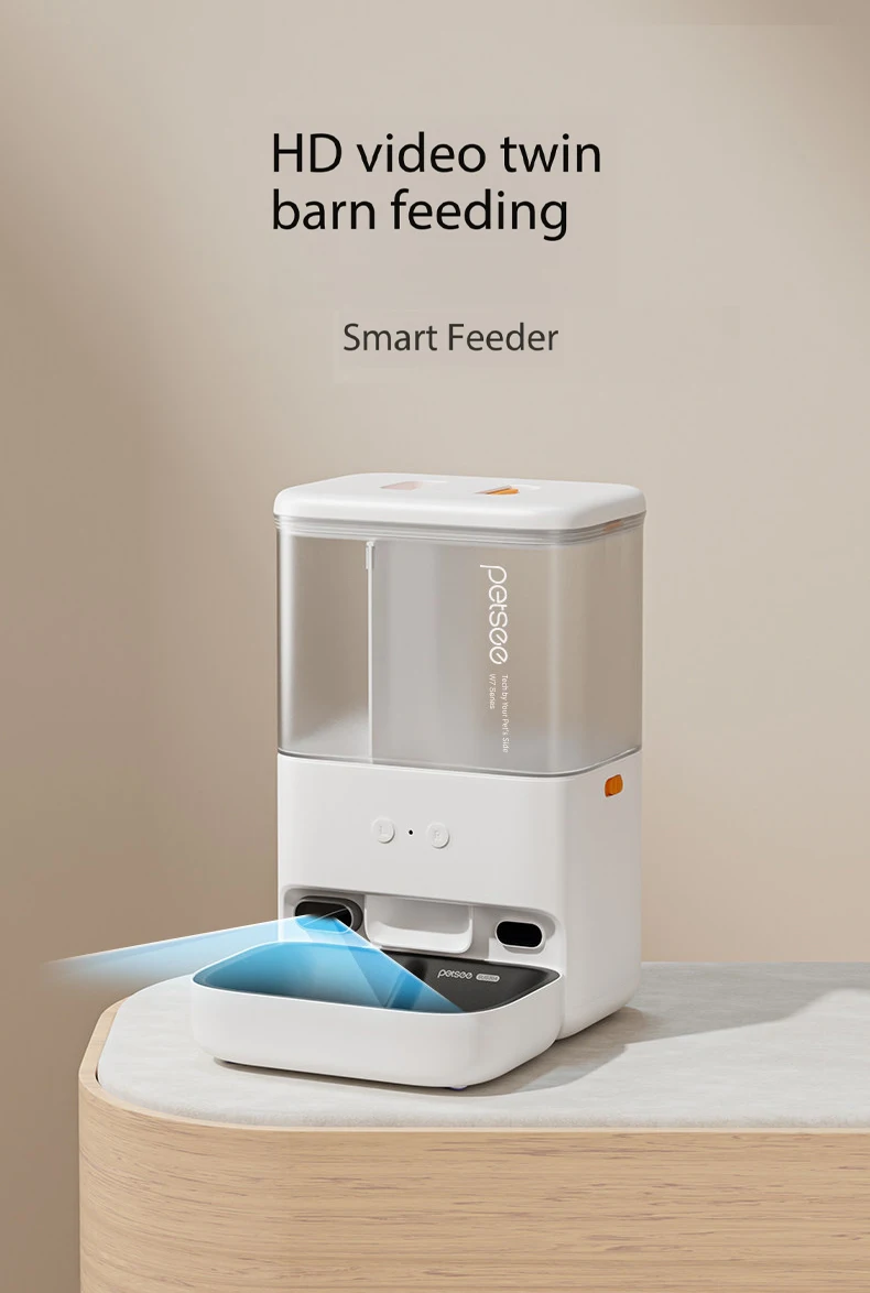 product smart automatic pet feeder water dispenser all in one machine app remote timed food water bowl for cats dogs-0