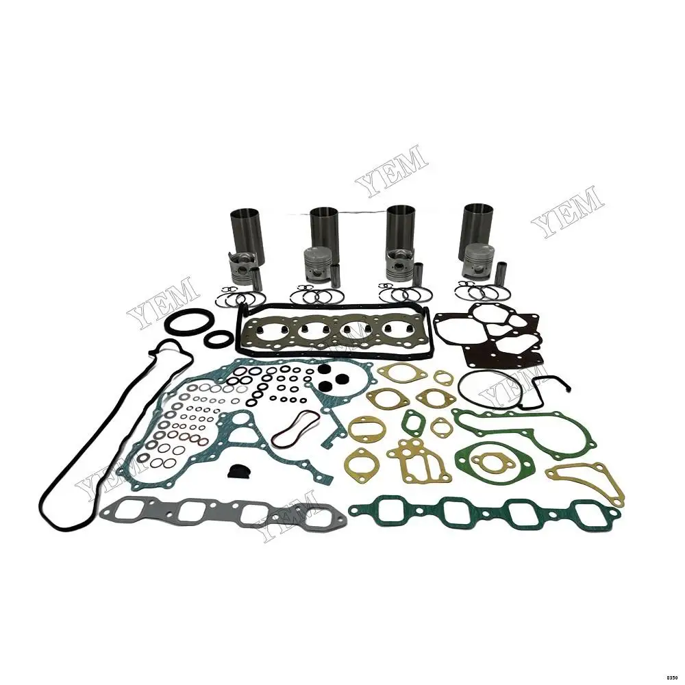 Top Quality Repair Kit With Piston Rings Liner Cylinder Gasket For Isuzu 4FE1