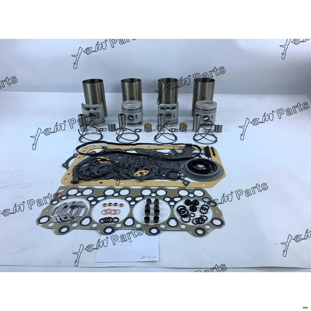 High Quality 4D33 Rebuild Overhaul Kit With Full Gasket Set Piston Ring Liner for Mitsubishi