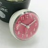 Suction cup clock-pink-7cm