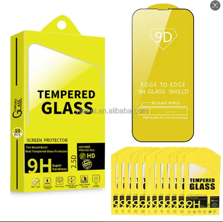For for iPhone 16 Pro Max 15 Pro Max 17 Pro Max Premium Tempered Glass Screen Protector Protective Film for Mobile Phones