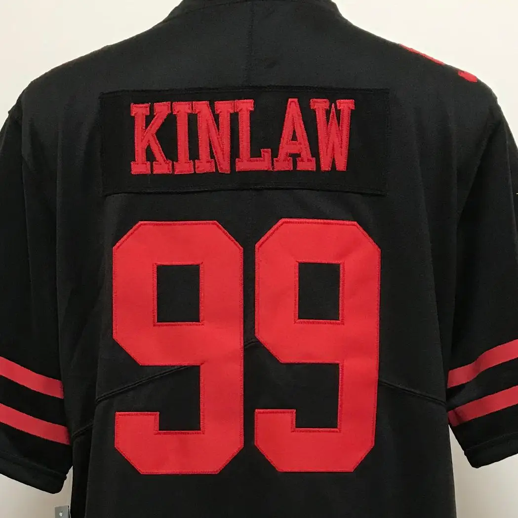 Source Wholesale High Quality Stitched no.85 kittle no.99 kinlaw no.97 bosa  jerseys wear American Football Jersey on m.