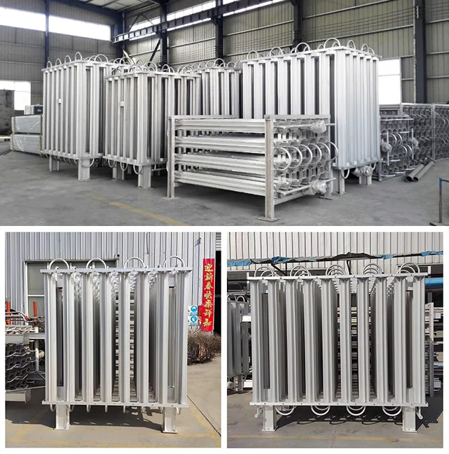 300nm3/h Cryogenic Liquid Ambient Air Gas Vaporizer for Filling Station