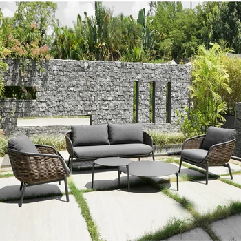 Artie High End Custom Modern Wicker Furniture Patio Outdoor Weather ...