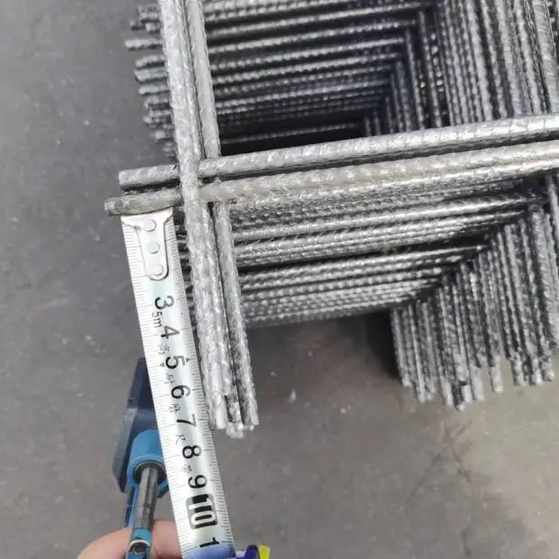 Steel Reinforced Concrete Welded Wire Mesh Panel Hot Dipped Galvanized Square Hole Mesh for Construction