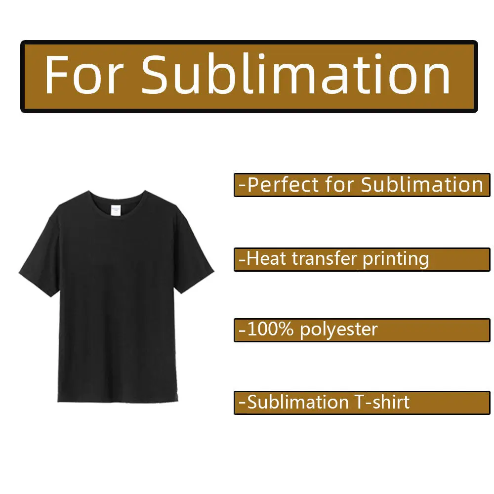 Sublimation Shirts Cotton Feel Blanks For Men 100 Polyester Tshirt For ...