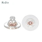 Silicone Stud Earring Wuqie Factory Price 925 Sterling Silver Accessory Earplugs Silicone Rubber Stud Earring Backs Stopper For Earring Stud