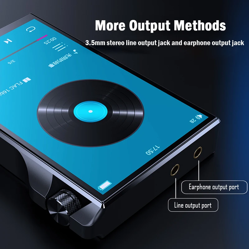 Q8 Lossless HiFi Mp3 Player Open Android DAC DSD Built in 16GB MP3 Audiophile Mp3 Music Player