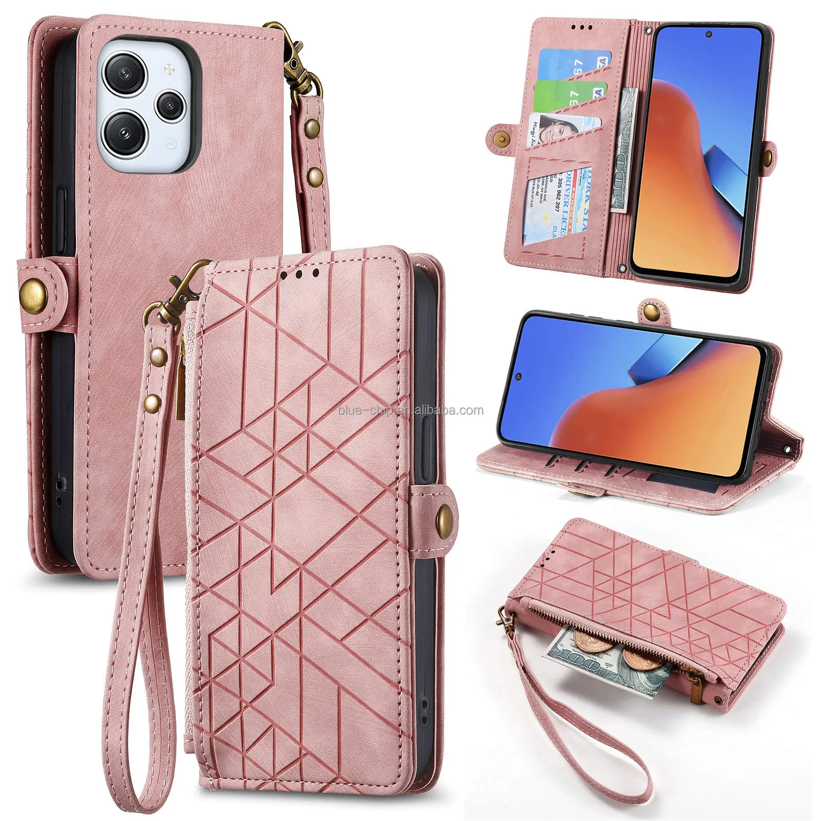 Western Graphic Fancy Leather Back Wholesale Strap Wallet Holder Mobile Cover Phone Case for Android Redmi 12 Cellphone Case Western Graphic Fancy Leather Back Wholesale Strap Wallet Holder Mobile Cover Phone Case for Android Redmi 12 Cellphone Case