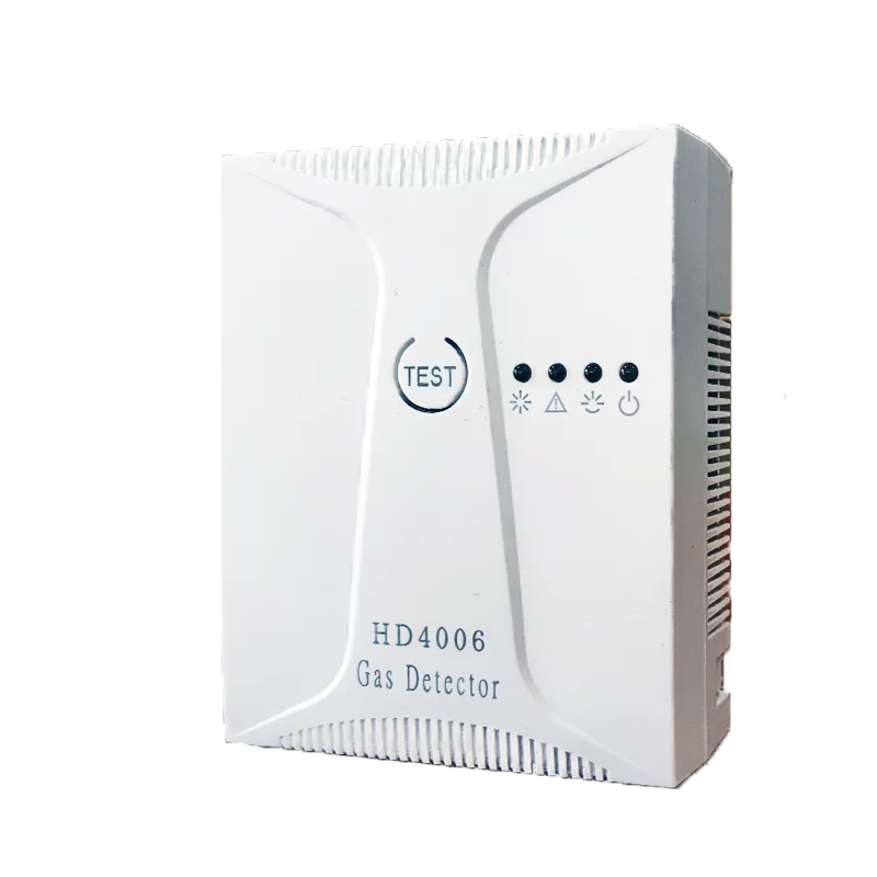 HD1000 Kitchen Gas Detector with Relay and Valve for LPG Butane Propane Natural Gas Leak Alarm From Factory
