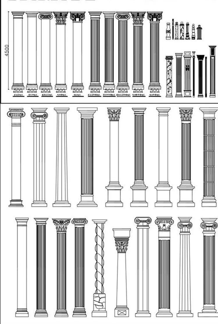 Line 1 column 1. Античные колонны. Греческие колонны. Колонна для рисования. Узоры на колоннах.