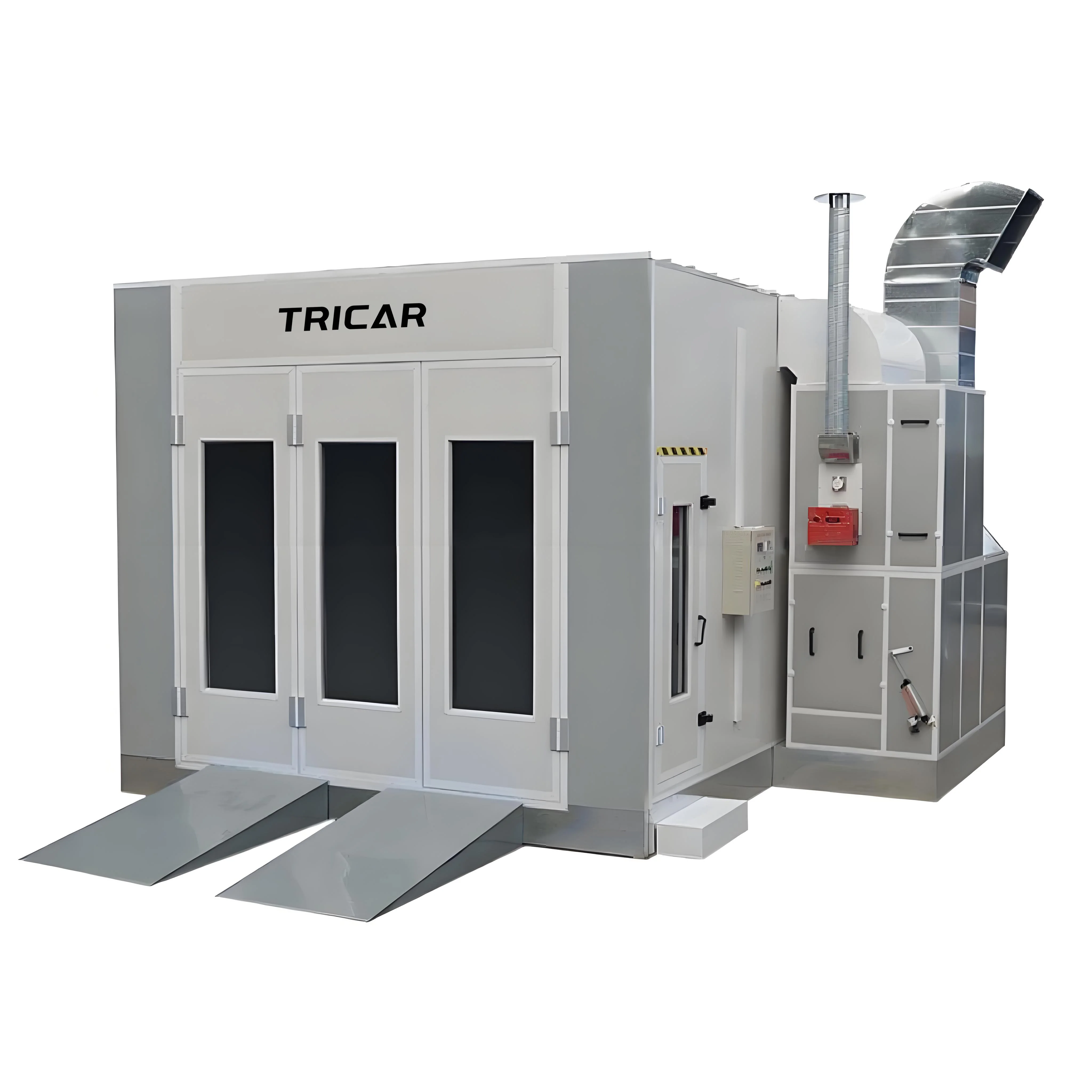 Tricar Factory Direct Auto Paint LED Furnace Spray Booth Customizable Unique Diesel Burner Best Performance Paint Room for Cars