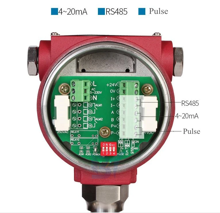 Insertion Type Atex Ammonia Gas Flow Meter Thermal Mass Gas Flow Meter