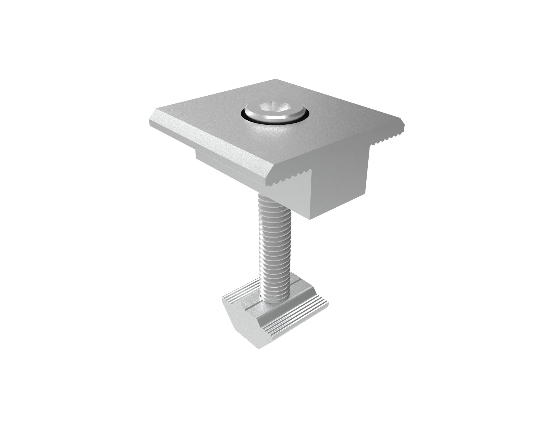 Наклон плоской крыши Солнечный монтажный зажим