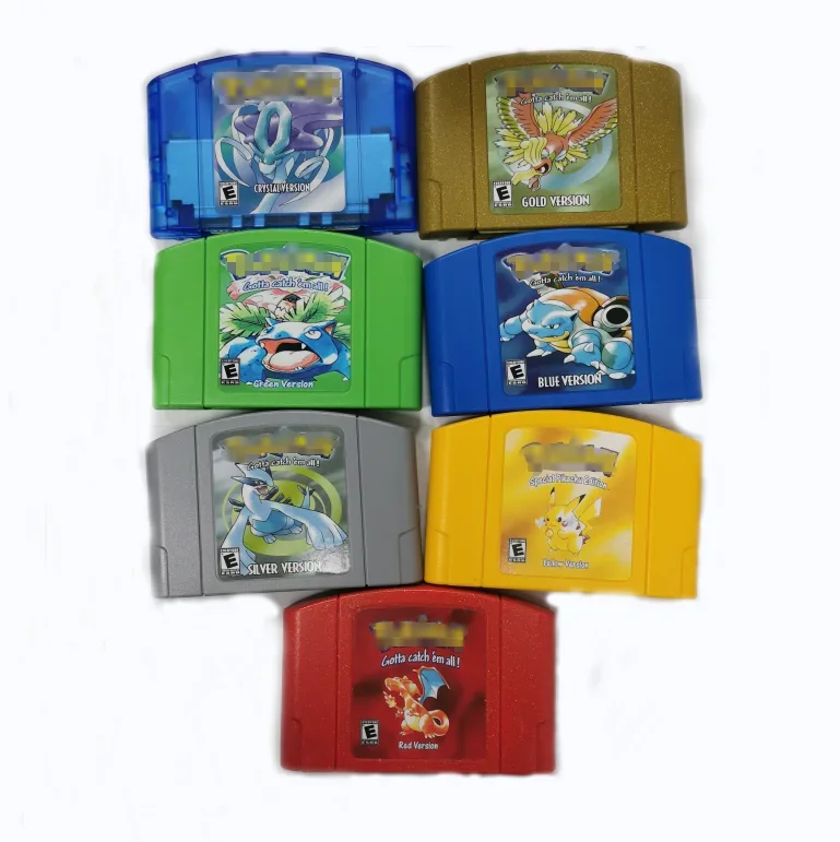 Colored Cartridges N64 Every Game Cartridge Nintendo N64 Donkey