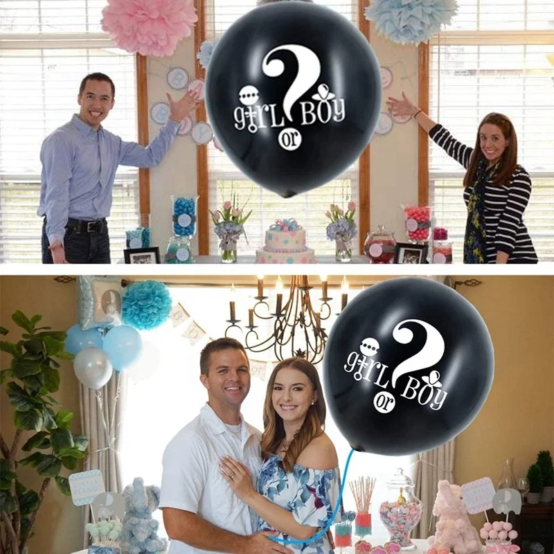 Ballon Fille Ou Garçon - Fête De Révélation Du Sexe, Ballon De Révélation De Sexe, Baby Shower De Révélation De Sexe, Décorations De Douche, Décorations De Révélation - Canada