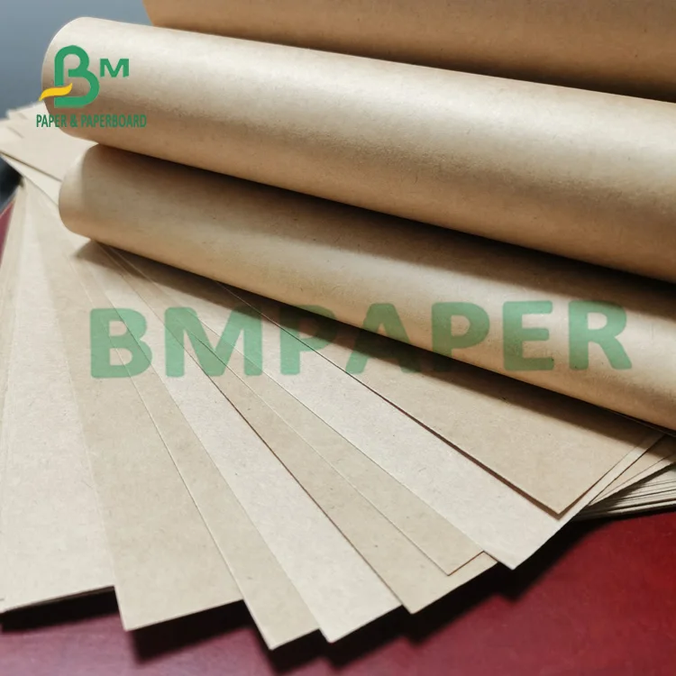 Unbleached Brown Kraft Paper Jumbo Packing Kraft Paper For Bulletin