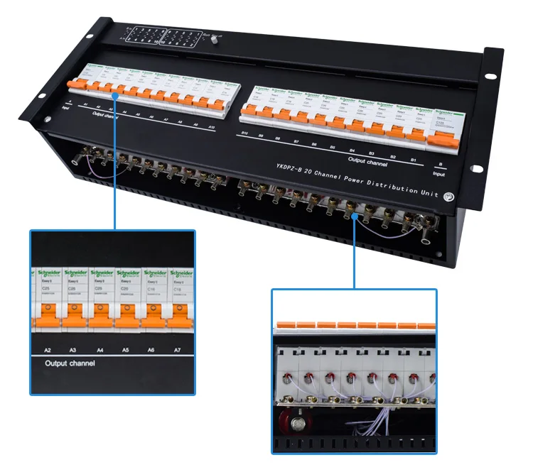 Telecom Application 48vdc Power Distribution Unit PDU