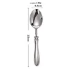 Cuchara de mesa de plata