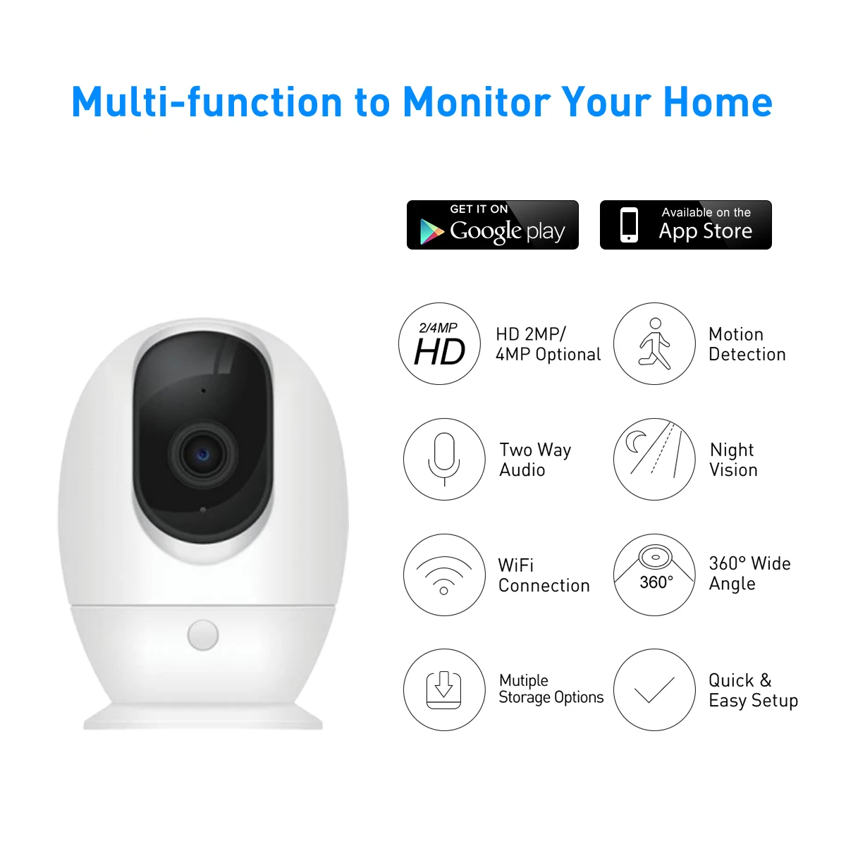 product tuya rp6 4mp ptz indoor wifi security camera hd cctv with night vision alarm storage motion detection tf card cloud-56