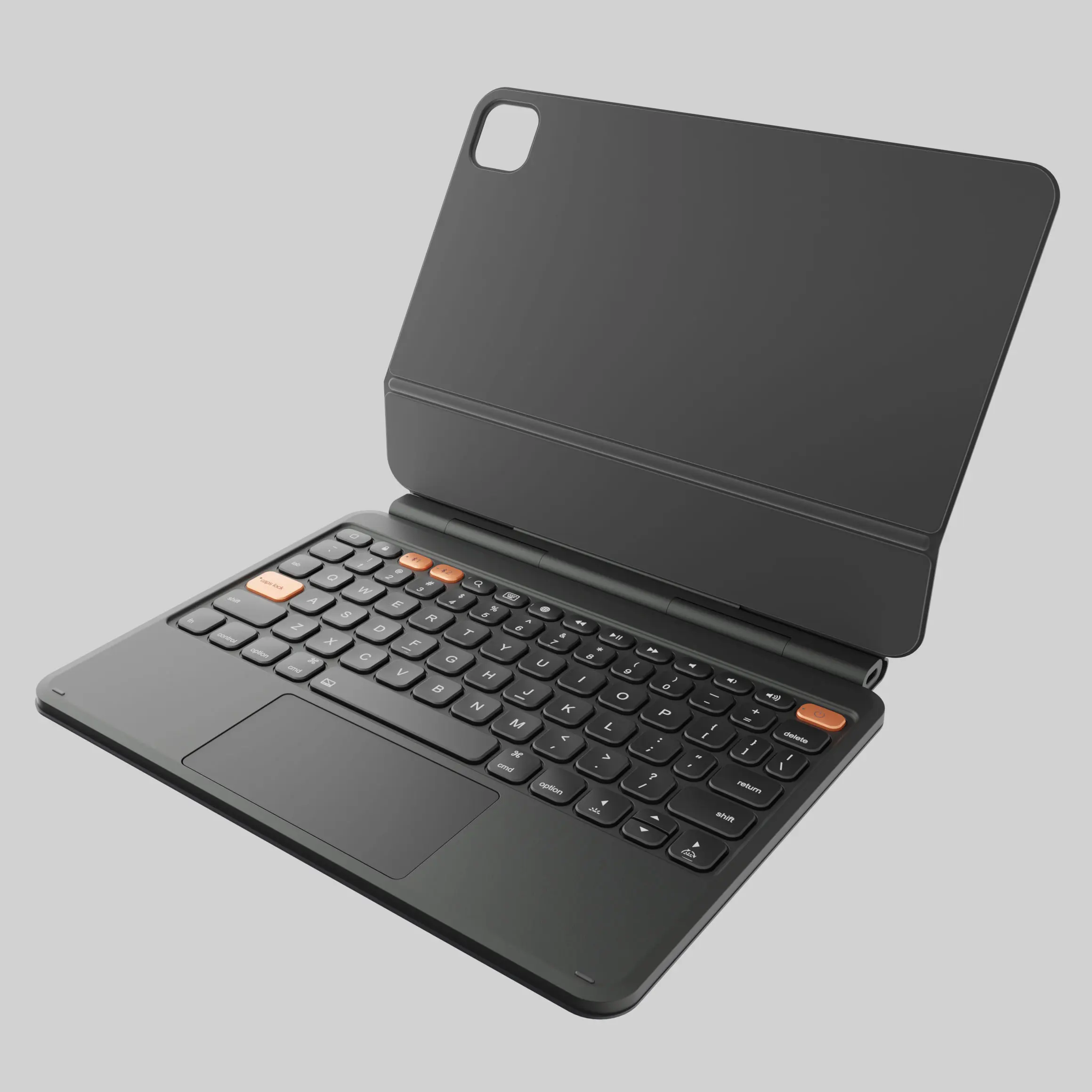 Smart Touchpad Aluminum Magic Keyboard Case for iPad 10.9 11 Inch Type-C Charging 2nd Magic Keyboard Cover Customizable Service