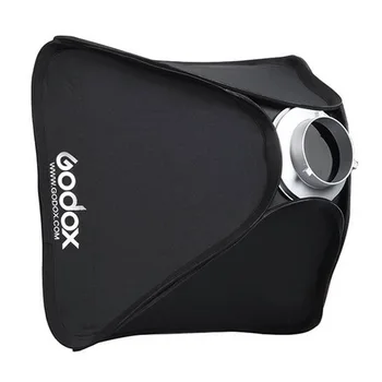 Godox Softbox 80*80cm + S Type Bracket Stable Bowens Mount Foldable Light Box Kit for Photography detail image