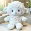 Babero de pelusa de leche ovejita