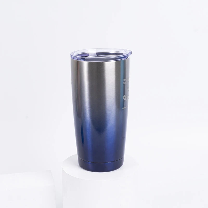 Food Safe Ozark Trail 20 oz Stainless Steel Tumbler with Lid - Ideal for  Business Gifts, Camping, and Promotions