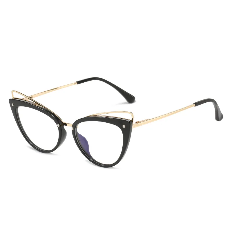 Clear Lens Frame Cat Eye Reading Glasses Female 2024 Trendy Fashion Computer Glasses for Women Optics Eyeglasses Anti Blue Light