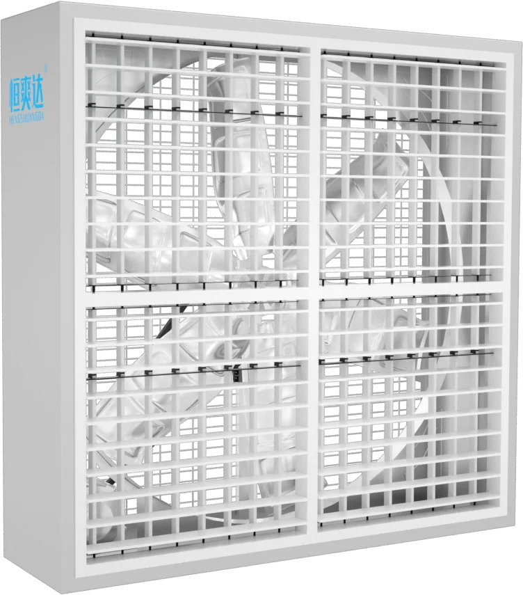 Square Industrisl Louver Vantilation Exhaust Fan Greenhouse Exhaust Fan