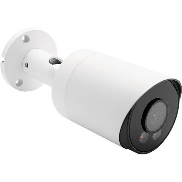 HIK NVR Compatible 8MP 4k Full Color Bullet POE IP Camera F1.0 Starlight Lens 24 Hours Color Image with Built in Audio