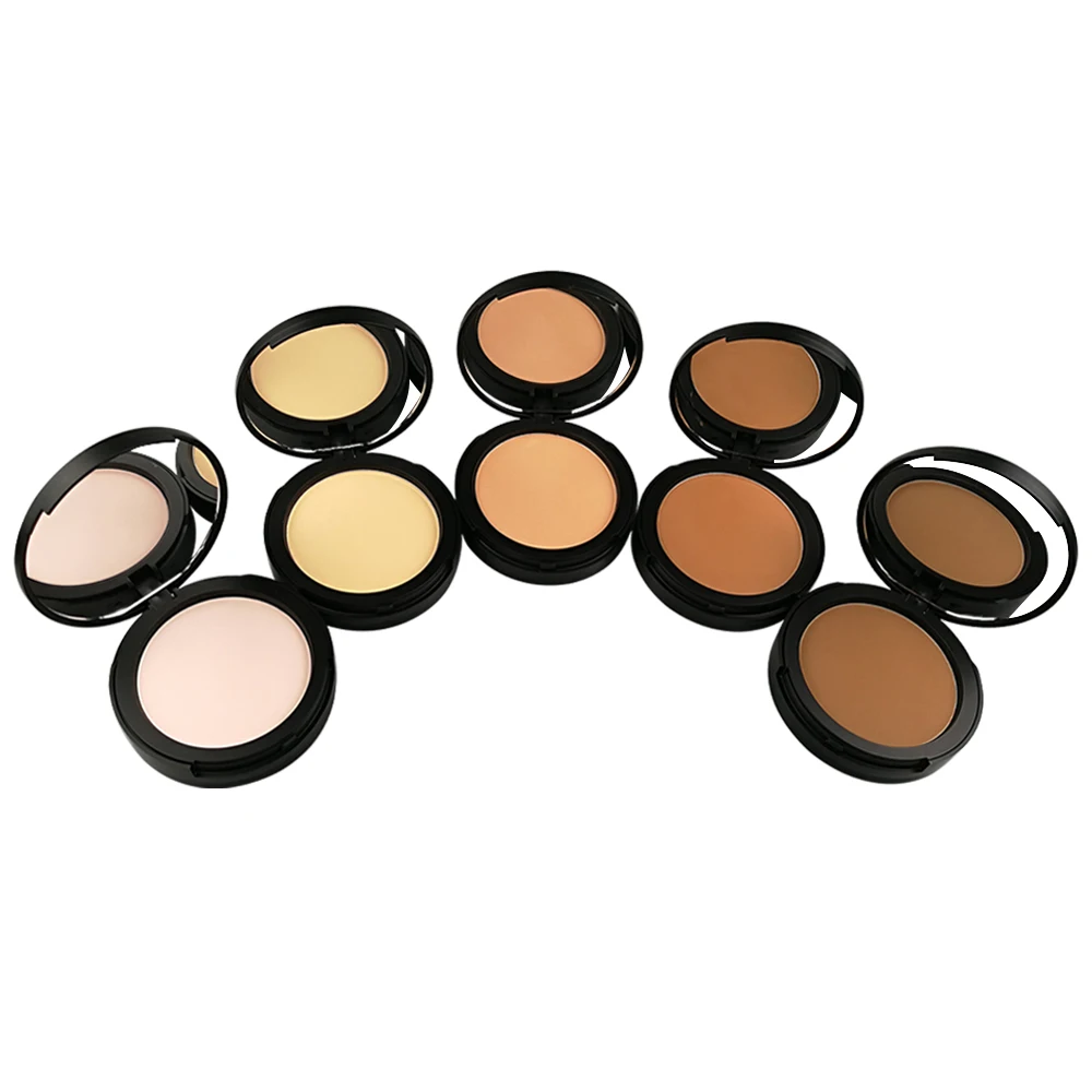Фирменная косметика для веганов, минеральная установка, основа для макияжа, отбеливающая матовая компактная пудра