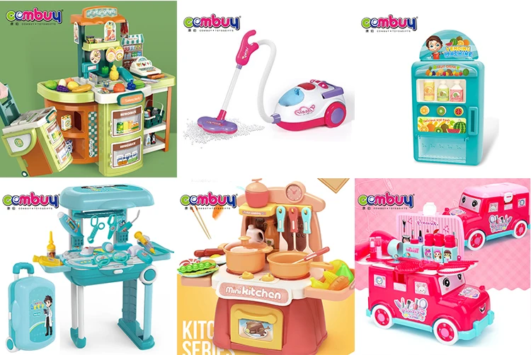 Kitchen Pretend Play Cooking Table Kit Set Mini Tableware Toy Buy