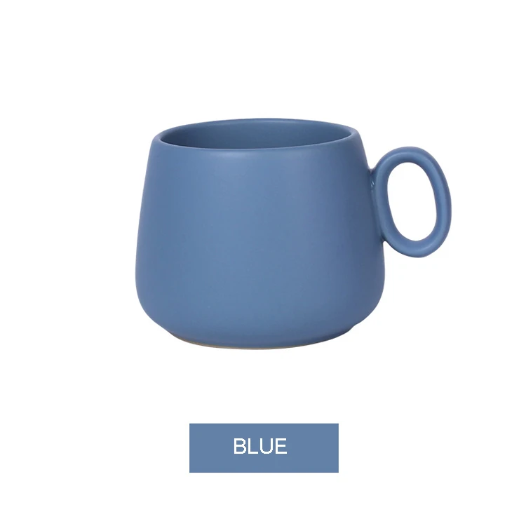 Factory direct sale creativity matte ceramic coffee mug milk/afternoon tea macarons Breakfast cups