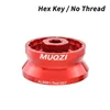 Llave hexagonal / sin rosca - Rojo