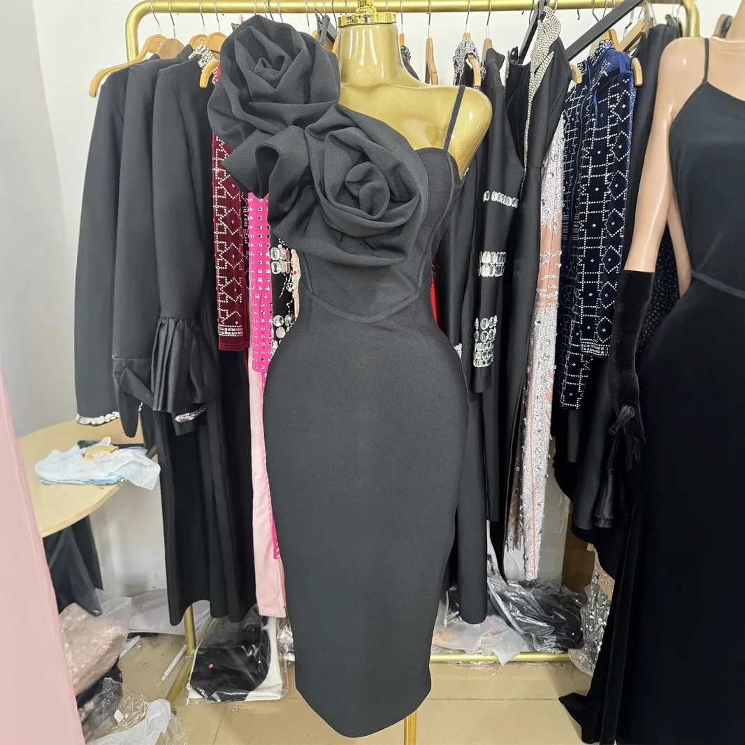 prom bandage dress NumberSea-Prom Dress Unique Open Back Bandage Gown