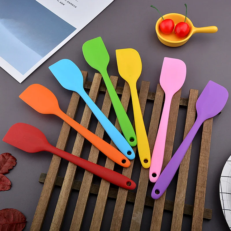 Premium Silicone Utensils Set -11 Inch Silicone Spatula Set - One Piece ...