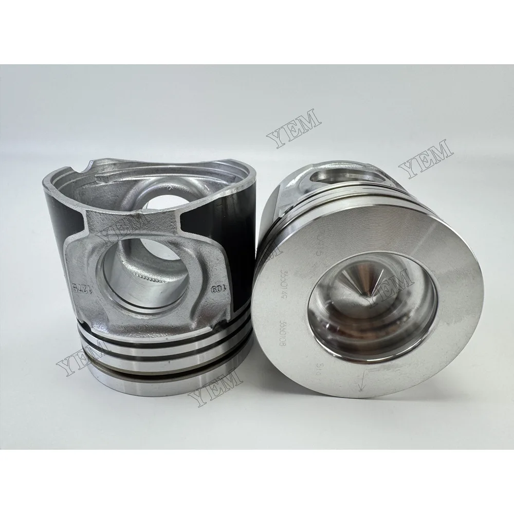 Piston With Pin and Circlip 3660149 T409106 for Perkins 1106A-70T Engine Rebuild Kit 3