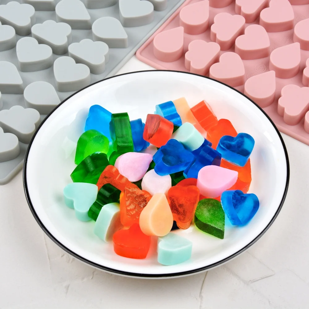 Crafts 3d Heart Cloud Drop Shape Molds for Baking Chocolate Jelly  Ice Cube  Decorating Moulds Tools