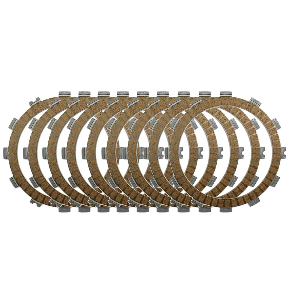 Caltric Clutch Friction Plate Set For Kawasaki Ninja ZX-6R / ZX600P / ZX600R (2007-2012)