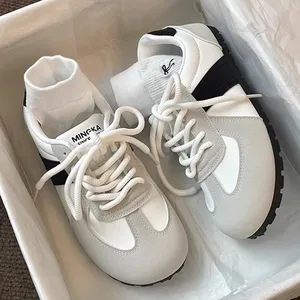 Women's Classic Comfort Sport Shoes Lace-Up All Seasons Versatile Color Matching Fashionable Anti-Odor Waterproof Hard-Wearing