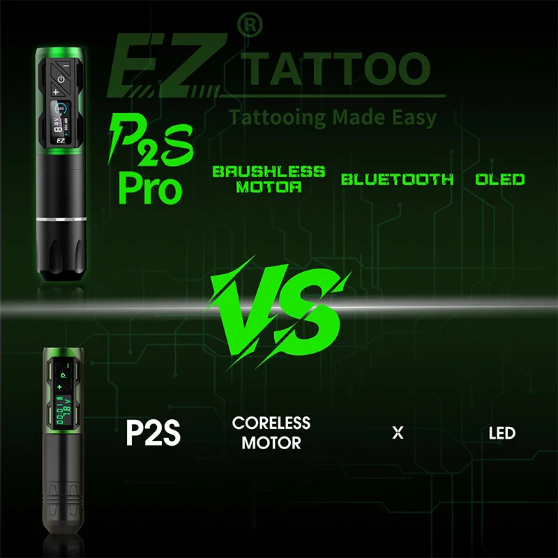 Wholesale EZ Tattoo P2S Pro - Customized Swiss Motor