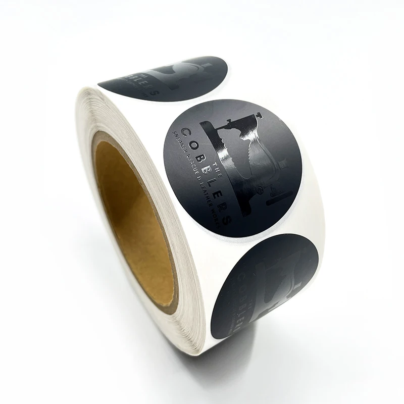 pvc自粘食品广告贴纸定做二维码商标贴纸定制封口贴