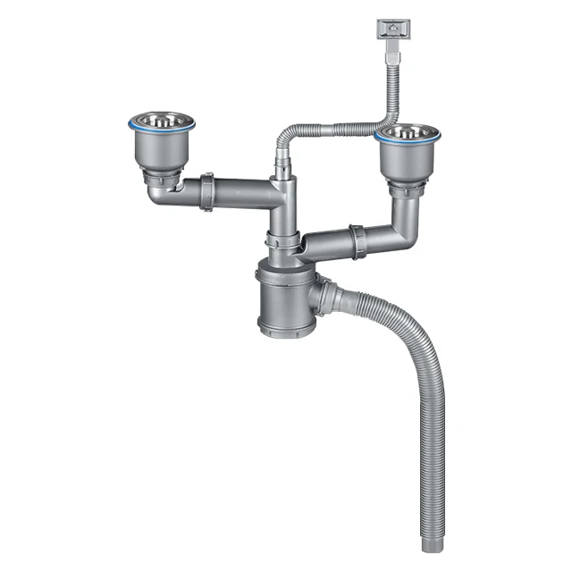 product oushunnuo supplies s  modern space saving insect and odor proof kitchen sink drainer pipe drainage siphon-0