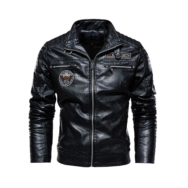 Custom Outdoor Coats Hiking Pu Jacket Mens Leather For Men Stylish_voghion.com