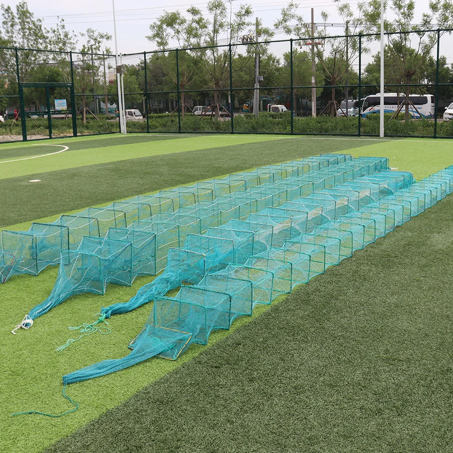 Dragon Bubu Fish Net Trawling Net Cheap for Sale Double Fish Cage Green Fish Trap