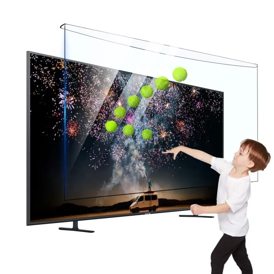 Acrylic Glass Screen Protector with Anti-Blue Light Feature Eye Protective Film for Computer Tv Screen Filter
